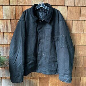 EUC Timberland Pro Black Baluster Insulated Canvas Work Jacket in Men's XXL